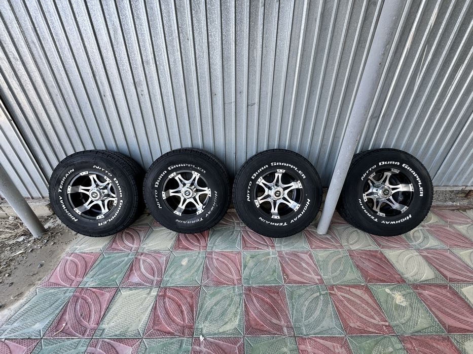 31-е колеса в сборе в отличном состоянии на mitsubishi