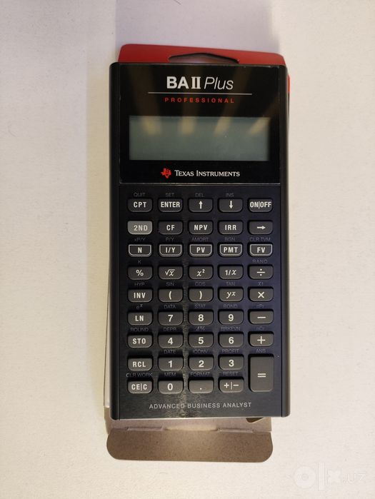 Калькулятор финансовый Texas instruments ti ba ii plus professional