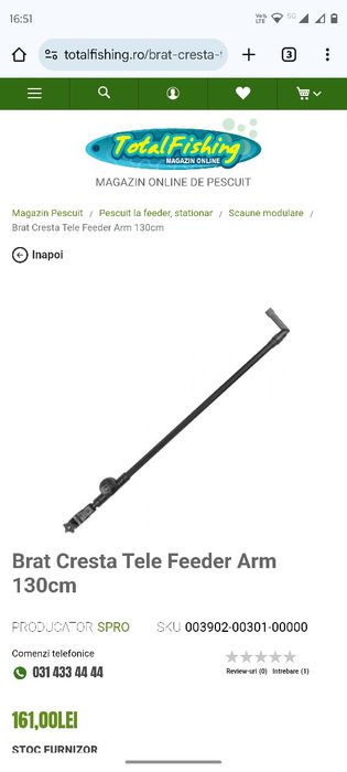 Federer arm Spro Cresta