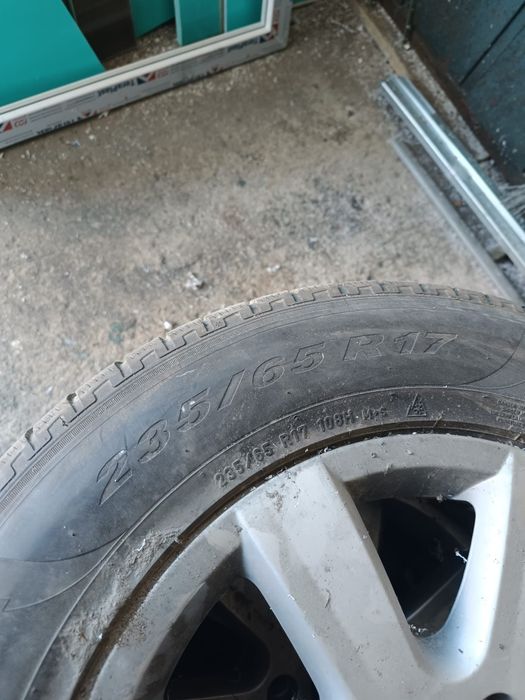 Jante Sonora Touareg 7P 235/65 R17 P+cauciucuri M+S Pirelli