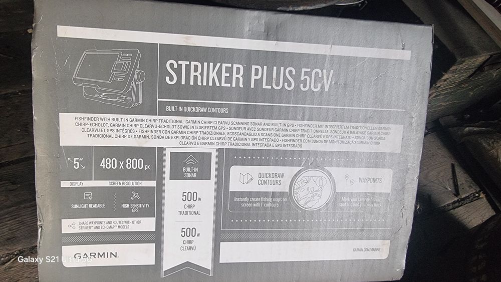 Эхолот Гармин страйкер 5CV