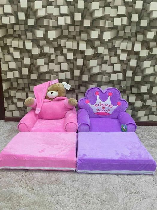 Трехслойный складной детский диван-кровать для сна