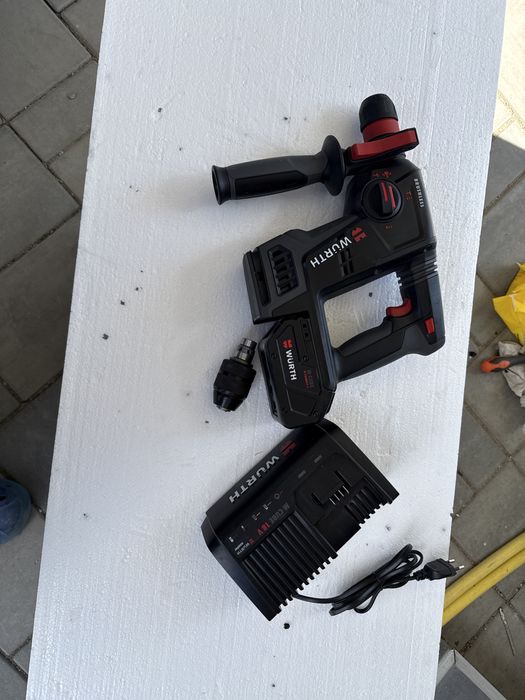 Vind Rotopercutor Wurth MCUBE nou cu acum 5ah si incarcat si mandrina dubla