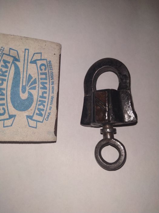Замок 19 век кованный. С ключом.
