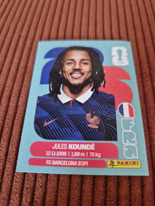 Sticker Word Cup 2026 Jules Kounde