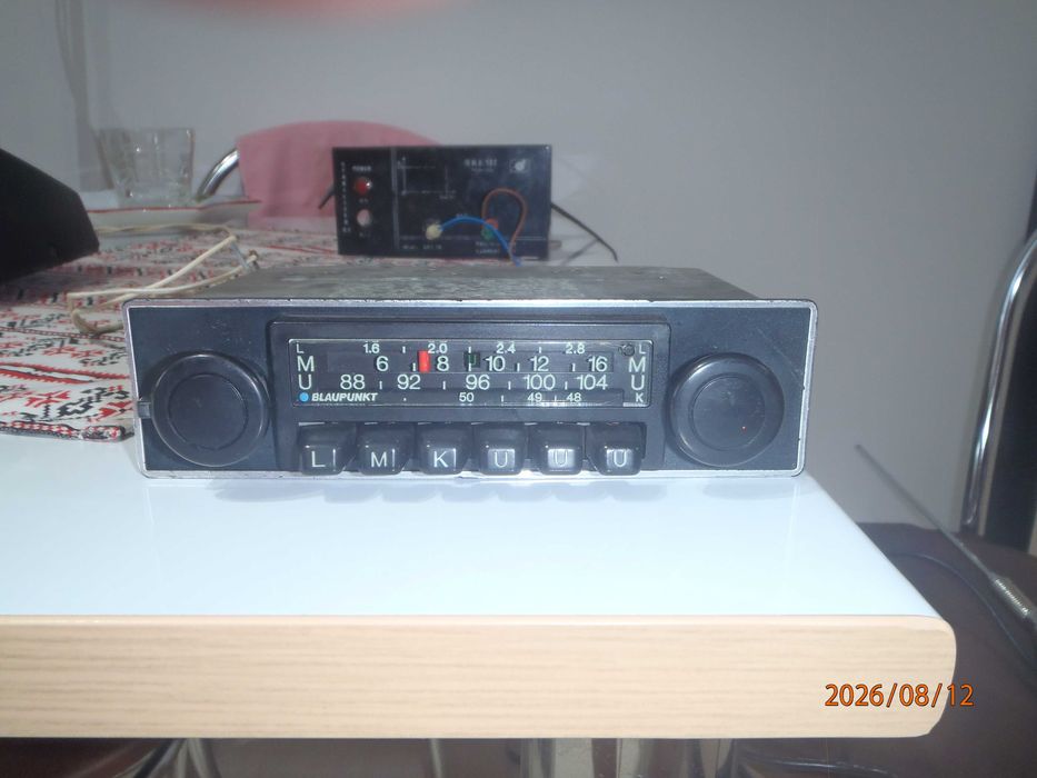 Radio auto epoca Blaupunkt Frankfurt Mercedes Benz BMW Volkswagen