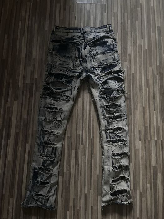 Blugi hesntls albastri