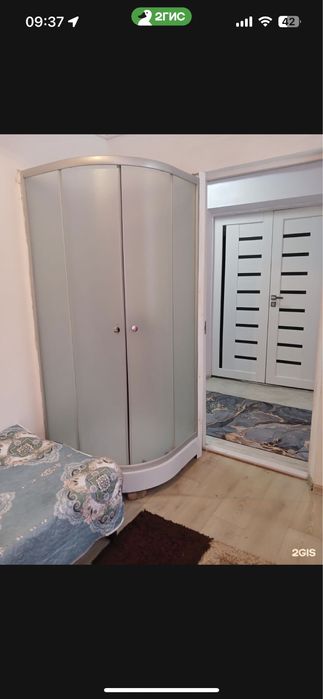 Душевая кабина серая