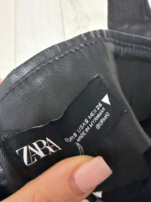 Colanti piele Zara