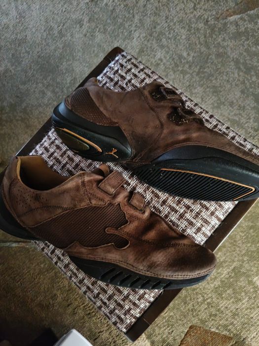 Кроссовки замшевые 44,5 размер