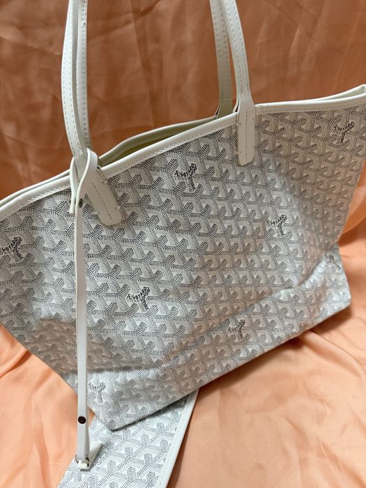 Genti tote goyard alb si verde
