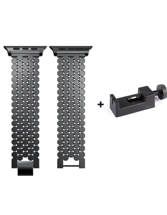 Curea Husa Metalic Penta Compatibila Ceas Apple Watch Orice Serie