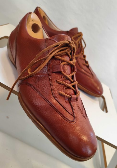 Pantofi casual 45.5 46 luvrati manual Bruno Magli de lux piele natural