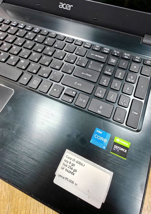 Ноутбук Acer Aspire E5 | Core i3 | 8/256 GB | Nvidia GeForce