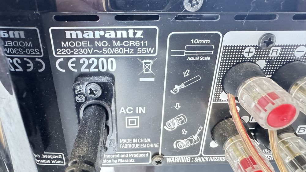 Mini sistem audio Marantz M-CR611 cu bluetooth , usb , internet