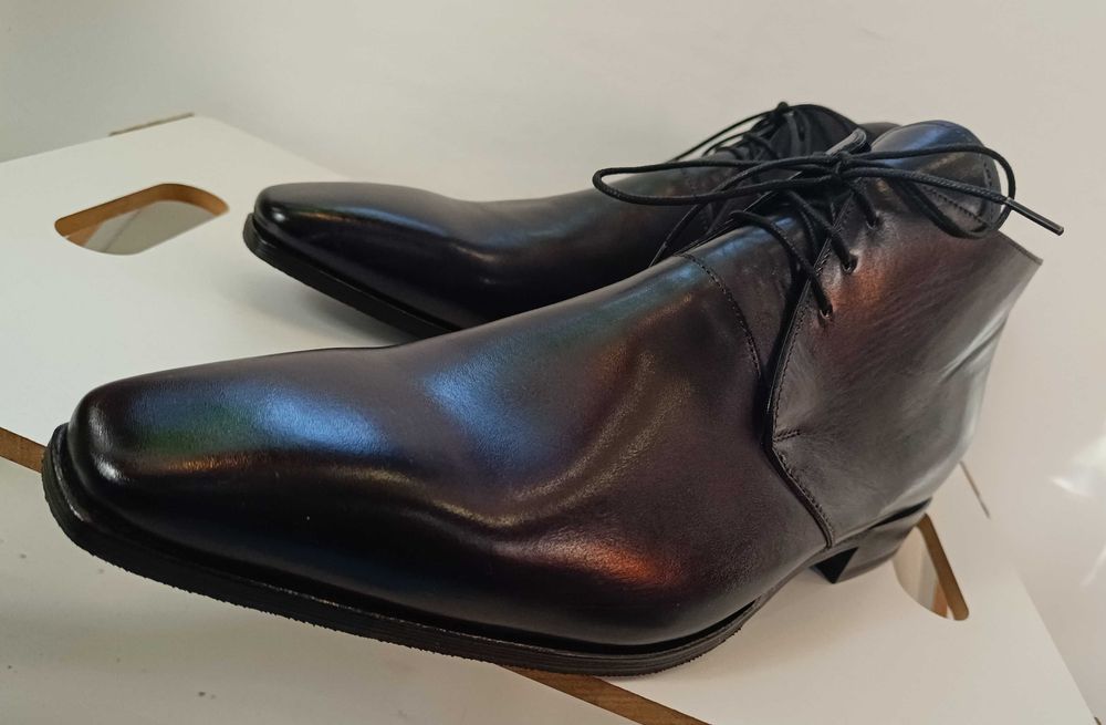 Ghete de lux 41 41.5 43.5 44 GREVE NOI lucrate manual piele naturala