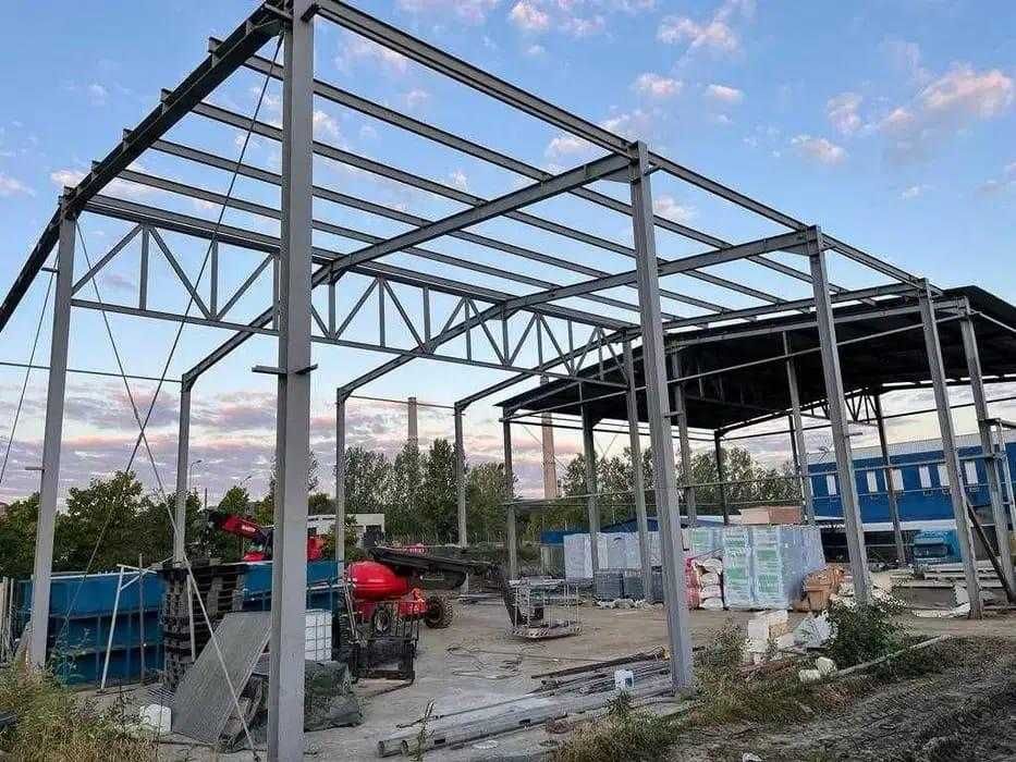 structura hala metalica fara invelitoare