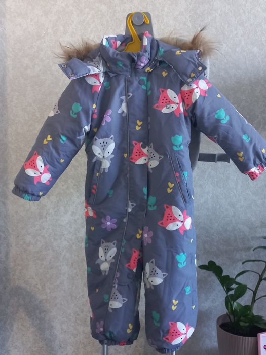 Зимний комбинезон на девочку