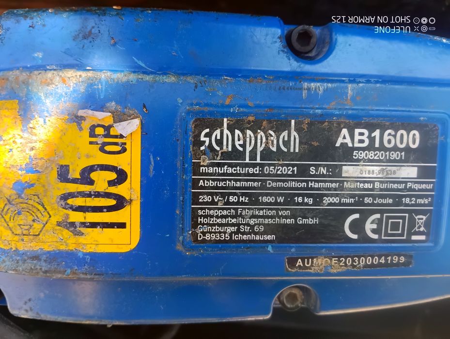 Ciocan demolator scheppach