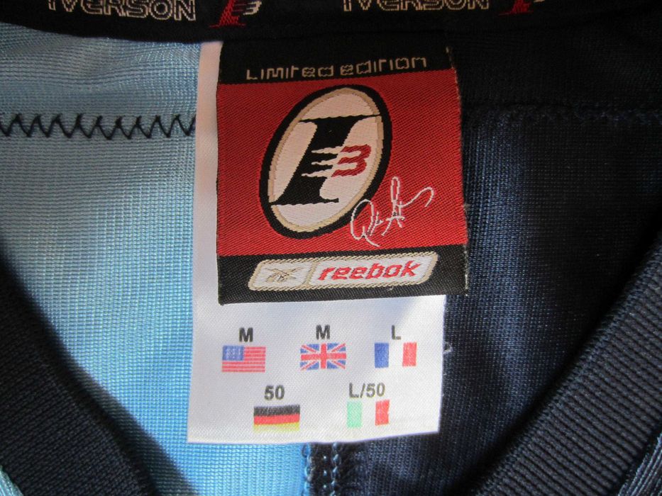 Tricou baschet Iverson, masura XL, marca Reebok, stare f.buna - ca nou