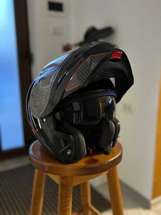 Casca moto Scorpion EXO-920 M + SENA Bluetooth – Stare Foarte Buna