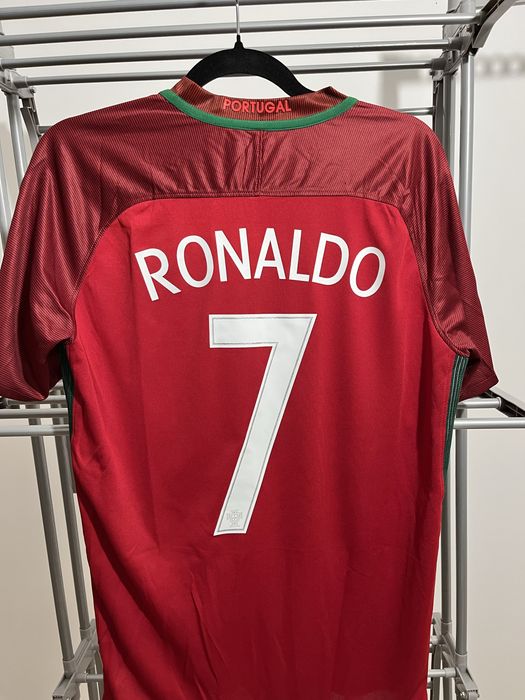 Tricou de fotbal Portugalia nationala cu Ronaldo 7 CR7 marime M