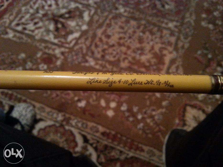 lanseta Eagle Claw Trailmaster Vintage + mulineta Daiwa bonus