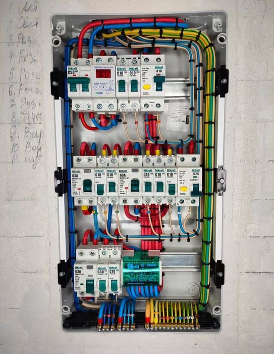 Электрик. Электро монтажных работ