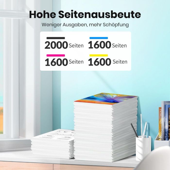 Cartuşe de cerneală compatibile 953XL pentru HP OfficeJet Pro 7720/7740/8710 – pachet de 4