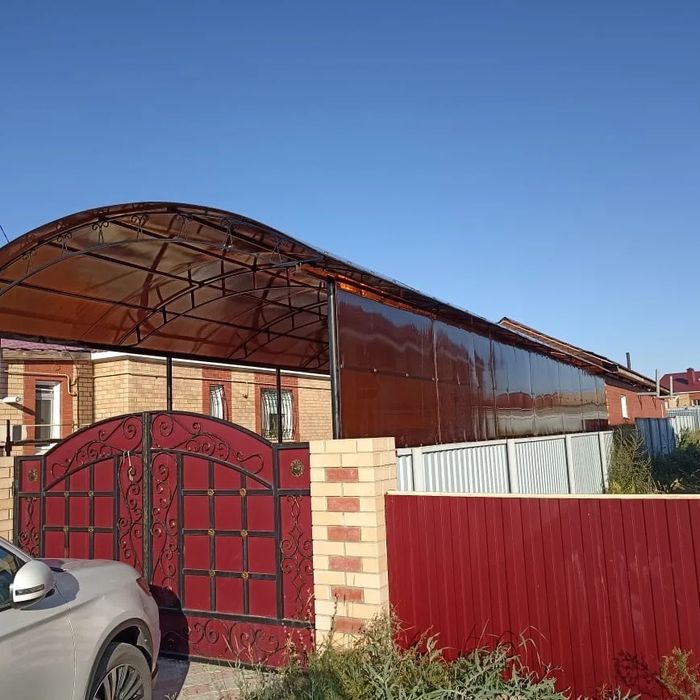 Навес для машин.