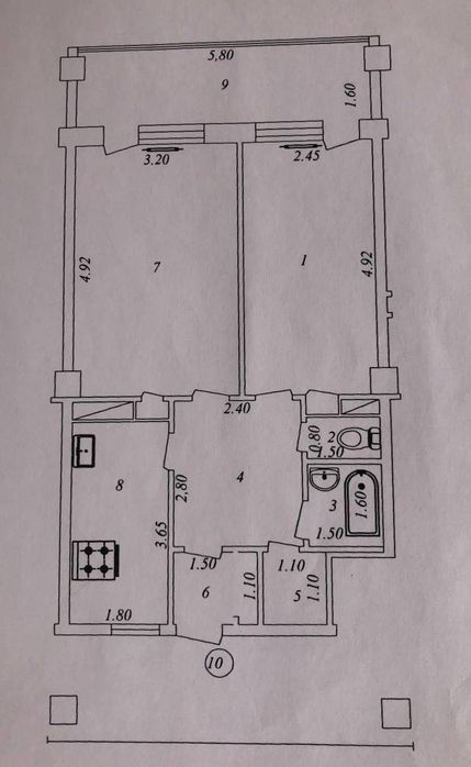 Продается квартира на Ц4