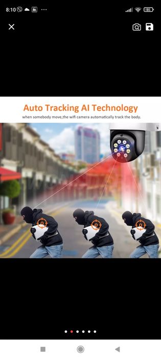 5MP wi fi камера външна