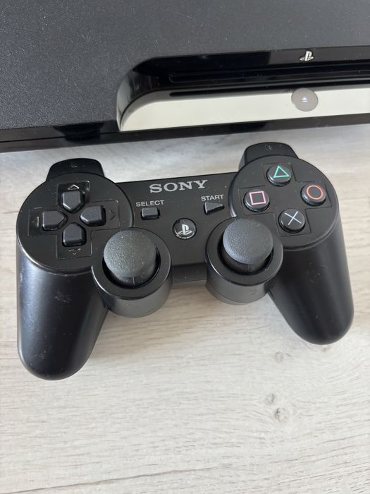 Playstation 3 Slim, Modat, 330Gb, maneta originala