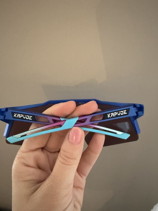 НОВИ! Kapvoe очила. Син цвят. С калъф и опция за диоптрични