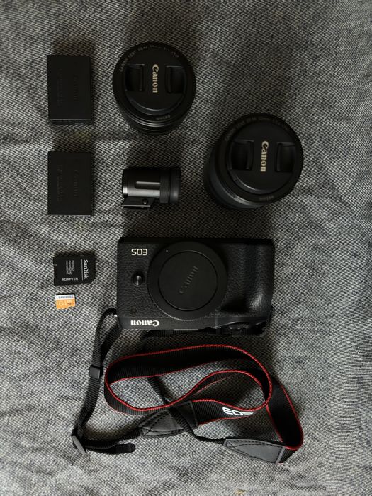Canon M6Mk2 + CANON 32MM1,4 +22MMF2