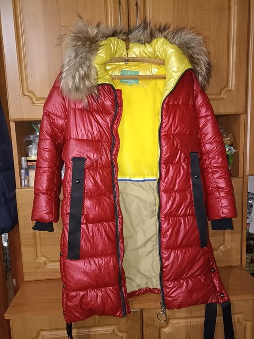 Зимний пуховик. (рост 140)
