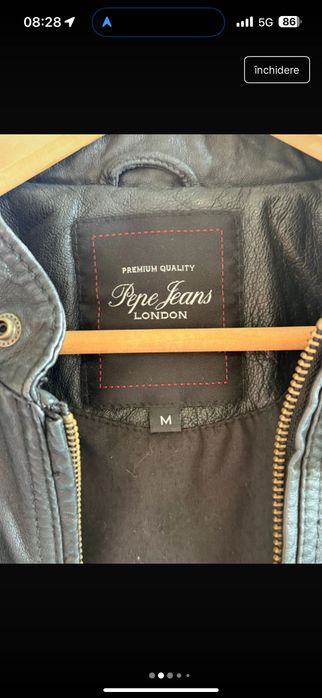 Geaca piele dama Pepe Jeans