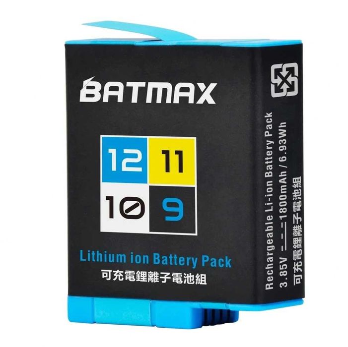 Acumulator 1780mAh pentru camera actiune GoPro Hero 9 / 10 / 11 / 12