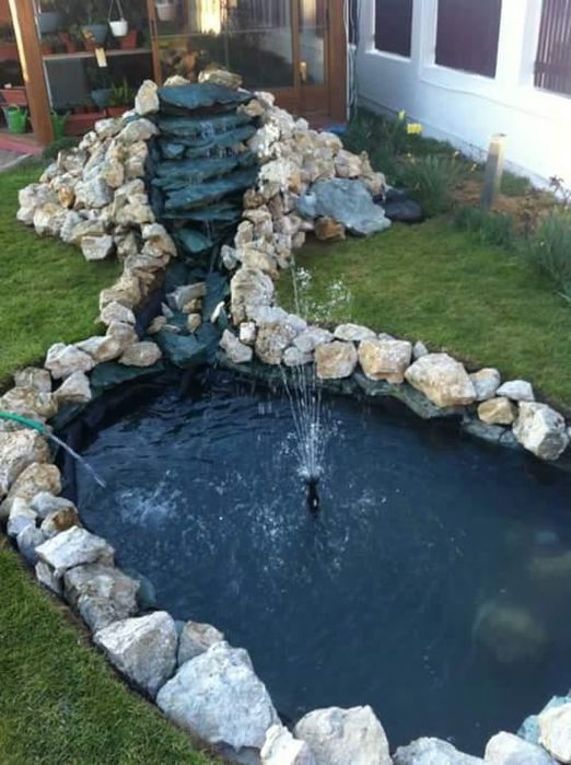 Cascade din piatra naturala