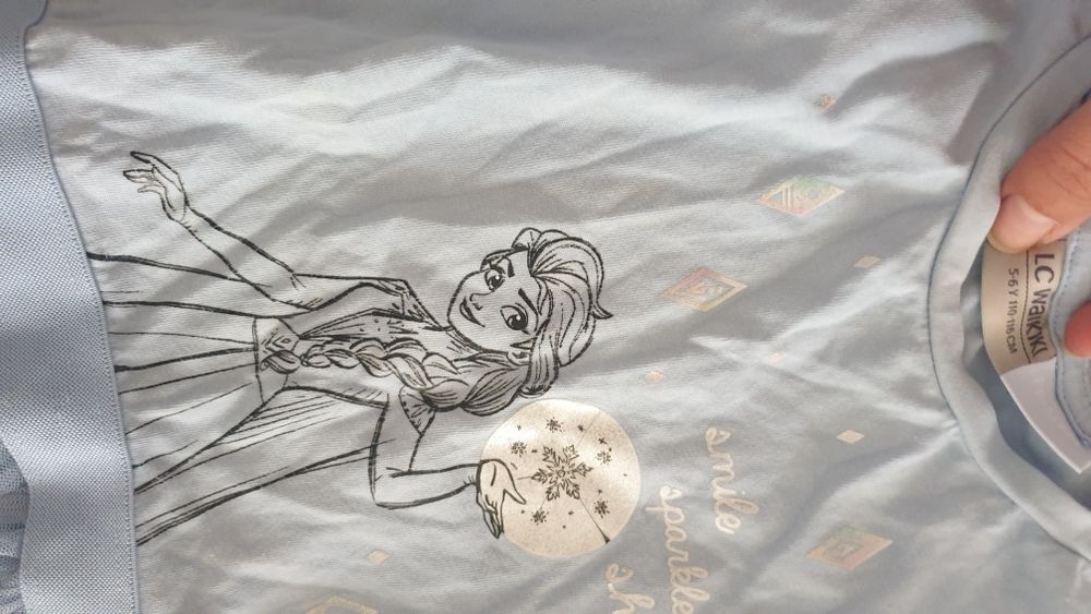 Рокля Елза 116 см 5, 6 г.