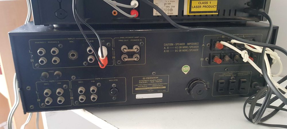 Pioneer SA 7500 amplificator stereo vintage audiophile vinil statie