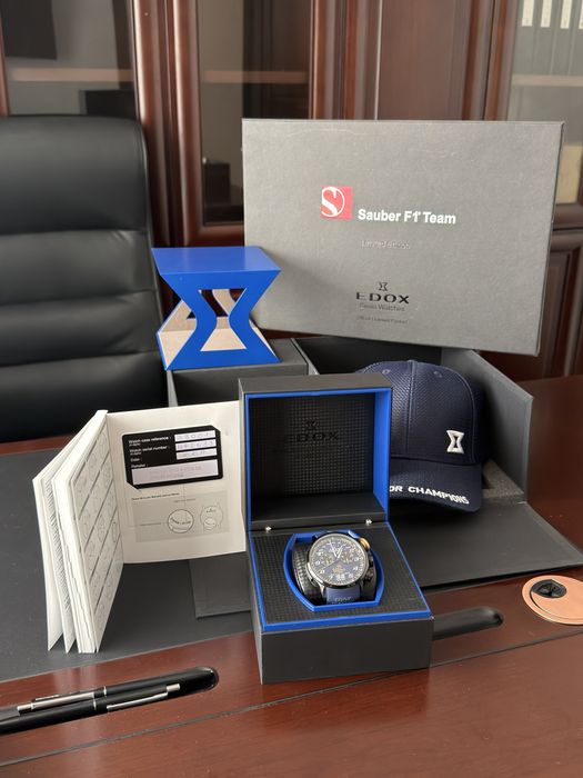 Edox CHRONORALLY  Sauber F1 Team 25 anniversary limited edition
