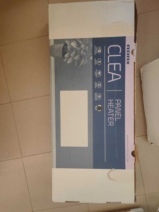 Нов ADAX clea h 10 kwt стъклен wifi конвектор адакс