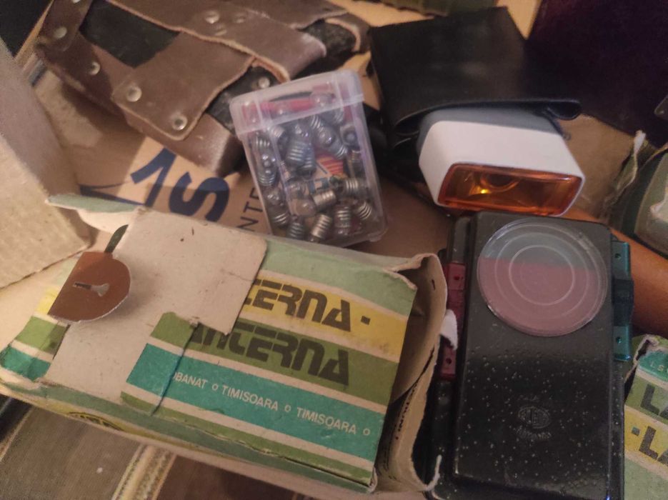 Lot MCG, lopățică de infanterie, lanterne, telefon