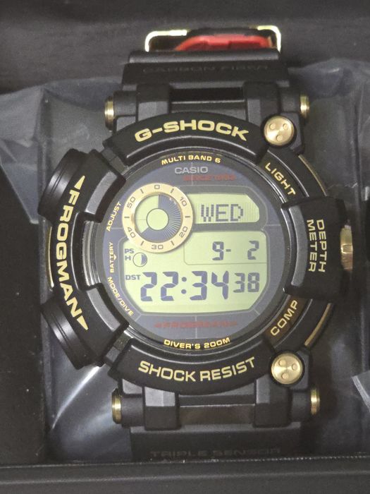 Casio G-Shock Frogman "Red Tornado" D1035 35th Anniversary