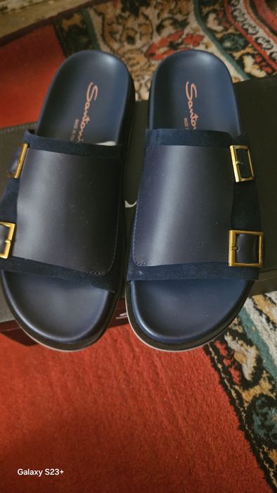 Мужские тапочки Турция santoni