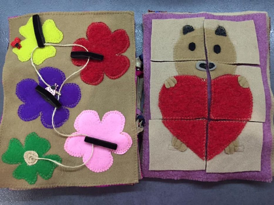 Тиха книга от плат 1