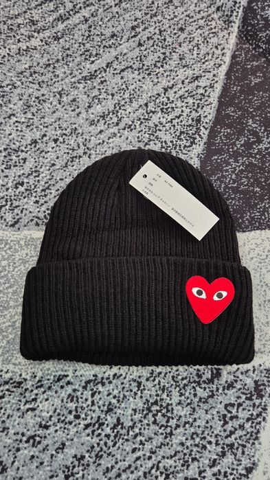 Caciula Comme des Garcons neagra