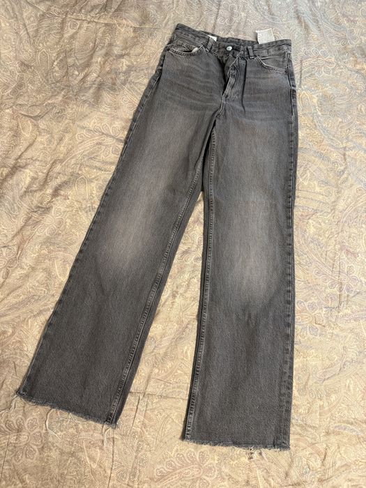 Джинсы Zara серые
