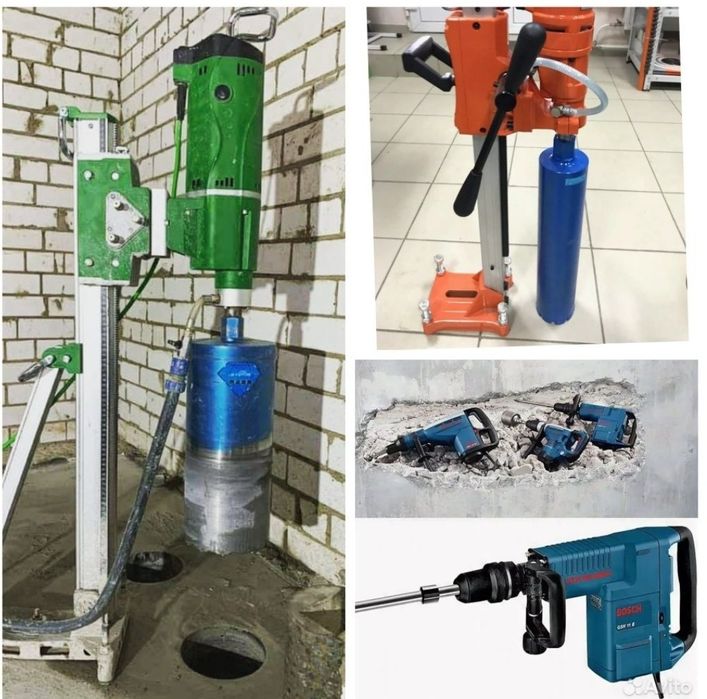 Алмазная резка/бурение Бетон кесиш тешиш перфоратор услуга